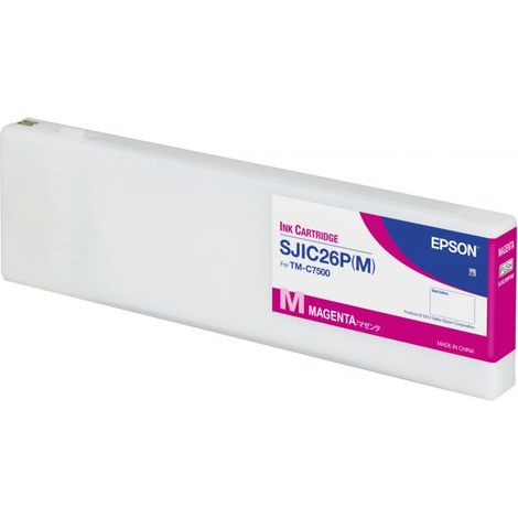 Cartuccia d'inchiostro Epson SJIC26P(M) Magenta per ColorWorks C7500 (1/3)