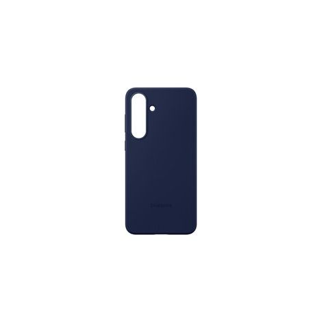 Funda de silicona Samsung para Galaxy S25 FE, azul oscuro (1/5)