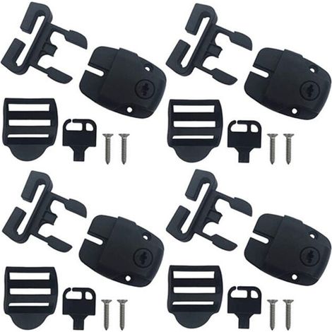 Kit de réparation de loquet de remplacement, pince de couvercle de spa, Kit de verrouillage à Clip de couvercle de spa (1/4)