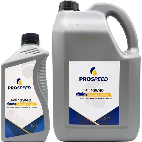 OLIO MOTORE PER AUTOVETTURE SAE 10W40 - lt. 1 12 PZ