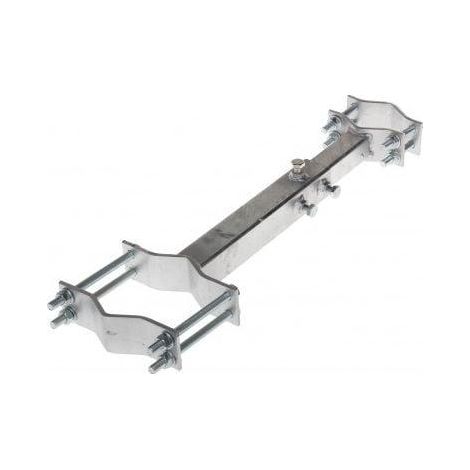 Abrazadera de Distancia Delta OR-30-50R90-150 acero galvanizado