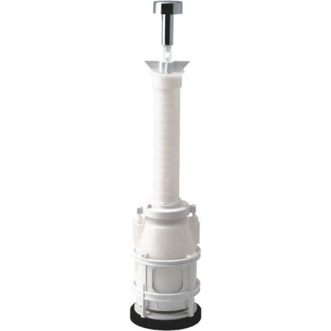 Grohe – Mécanisme de chasse d'eau interrupteur – Pour réservoirs apparents – Commande bouton-poussoir Ø 38 mm – Fixation avec vis 100 mm