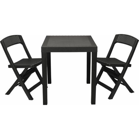 Ensemble de balcon Richardson 119 , 0x0x0cm, Plastique (1/3)