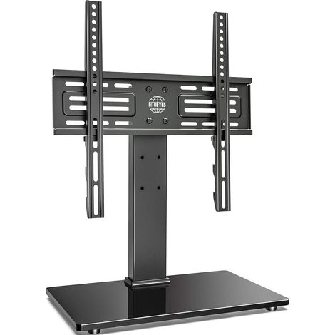FITUEYES TV Stnder TV Standfuss f¨¹r 26-55 Zoll LCD LED OLED Plasma Flach & Curved Fernseher Hhenverstellbar Max.VESA 400x400mm bis 40kg TV (1/5)