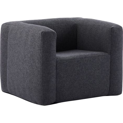 Fauteuil gonflable Terracotta - Intérieur et extérieur - Couleur Gris foncé (1/5)