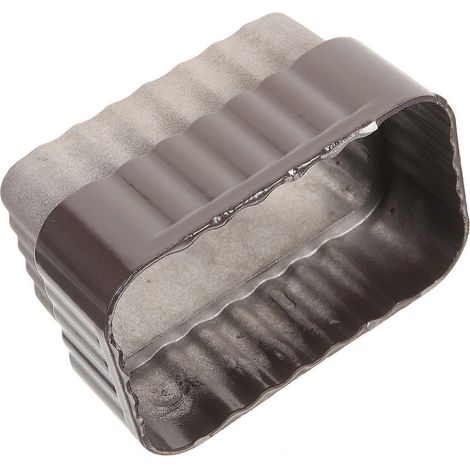 Adaptateur convertisseur de drain en alliage d'aluminium pour tuyau de descente vers tuyau de drainage. (1/5)