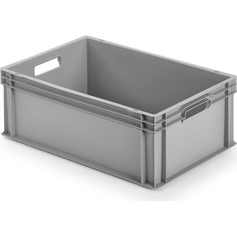 Alutec 75020  Kunststoffbox  geschlossen (B x H x T) 600 x 220 x 400 mm Grau 1 St.