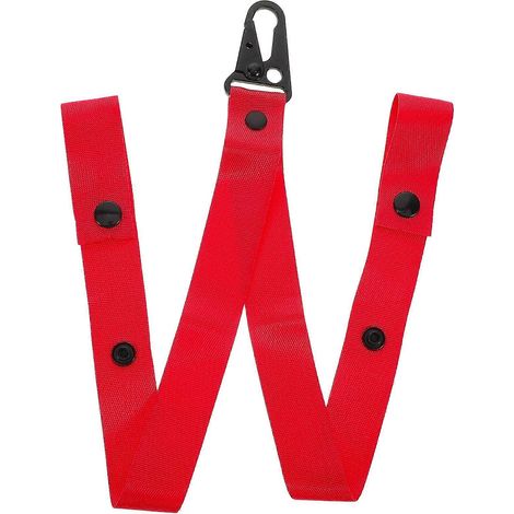 Sangle de rangement réglable pour pompons de cheerleading, idéale pour ranger les accessoires. (1/5)