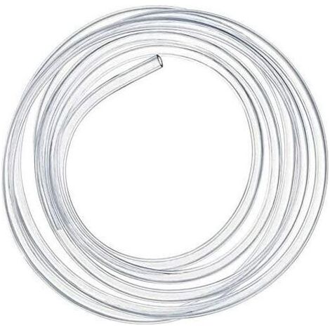 Tuyau en PVC haute pression – 10 m, très flexible, diamètre intérieur 4 mm / extérieur 6 mm, tuyau pneumatique universel pour air comprimé, outils pneumatiques, gonflage et applications industrielles (1/5)