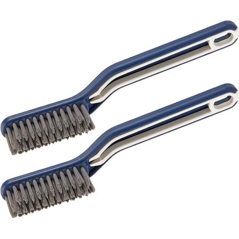 Ensemble de 2 brosses nettoyage pour vitres avec long manche (1/5)