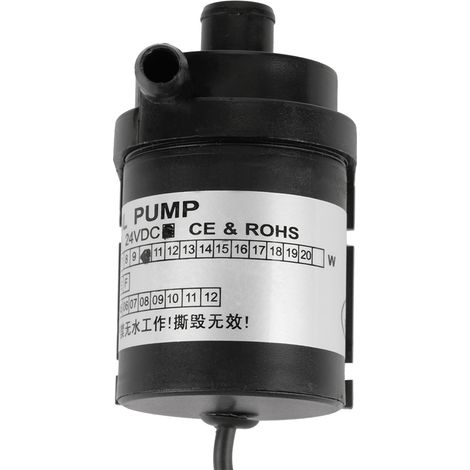 Pompe à eau sans balais 24V 10W, résistante à haute température, faible bruit, circulation efficace (1/5)