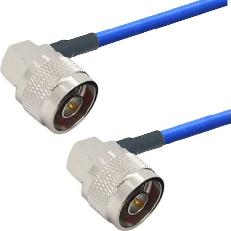 Antennenkabel N-Stecker / Stecker ANGLE 36GHz RG402 1m