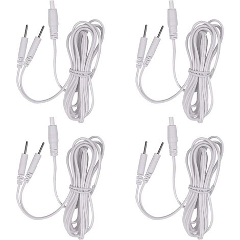 TENS Câbles pour Électrostimulateur Musculaire et EMS Massager (1/4)