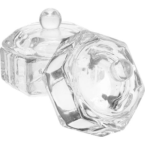 de 2 gobelets hexagonaux en verre pour le nettoyage des (1/5)