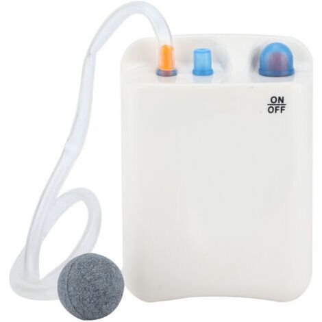 Pompe à oxygène Portable alimentée par batterie, diffuseur d'oxygène pour Aquarium, DC 125 (1/5)