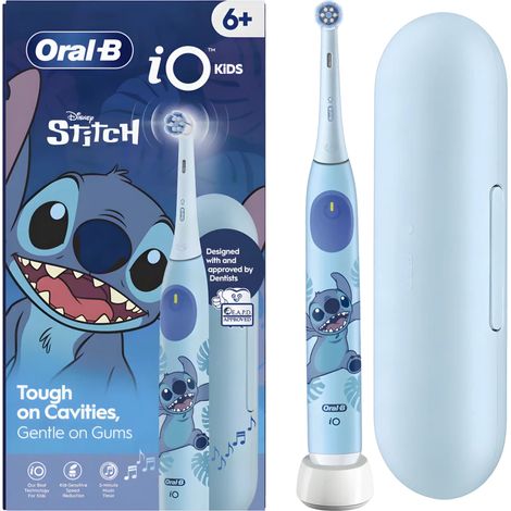 Brosse à dents électrique Oral-B iO Kids Stitch Bleue 6+