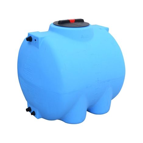 Réservoir horizontal en polyéthylène bleu de 1000 litres (1/2)
