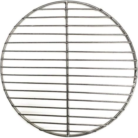 Grille Barbecue Tapis en Acier Inoxydable Ronde BBQ Grill Mesh Accueil Roast Nets Bacon Grill Outil (1/4)