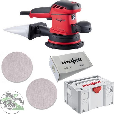 Mafell Exzenterschl. EVA150E/5 T-Max + Schleifgitter P80 + P120 + Filter Beutel (1/3)