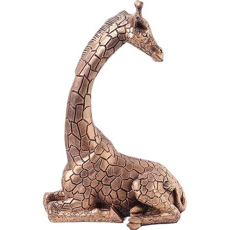 Giraffenstatue Tier aus Kunstharz für den Außenbereich