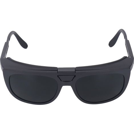 Lunettes de soudage TIG, lunettes de protection à rabat, confortables pour le travail, vert foncé, protection IR8.0 (1/5)