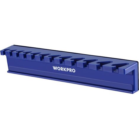 – Support magnétique pour clés à molette – Rangement organisé 12 emplacements – Fixation sur surface métallique – Base en PVC – Clés de 9 à 20 mm (1/5)