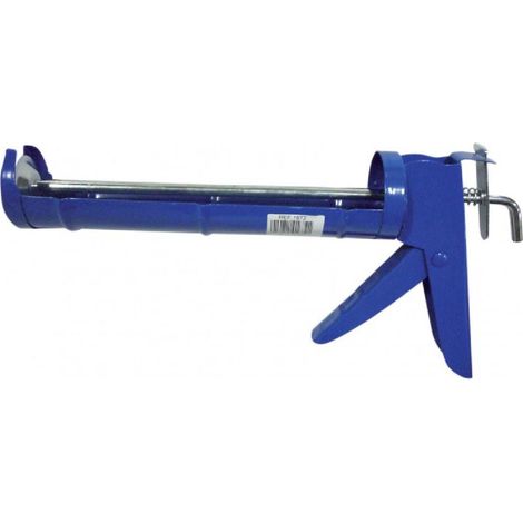 pistola per cartuccia silicone corpo in lamiera e avanzamento a cricchetto (1/3)