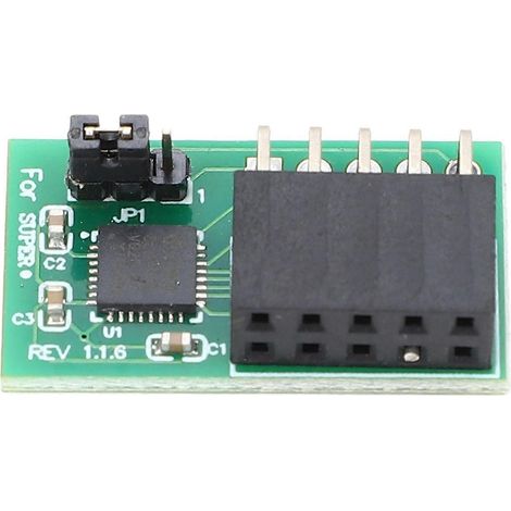 Module de processeur de sécurité stable à 10 broches (TPM 2.0) pour SuperMicro AOM-TPM-9670V