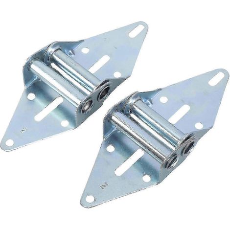 Cerniera per binario liscia e senza sbavature, set di 2 cerniere, ricambi per la riparazione di porte da garage. (1/5)