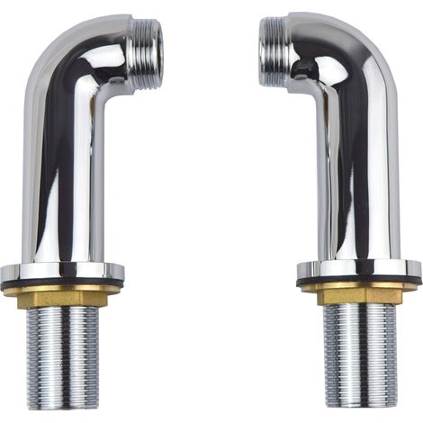 BATHROOM BATH SHOWER MIXER TAP LEGS ADAPTER PILLARS EXTENSION (1/3)