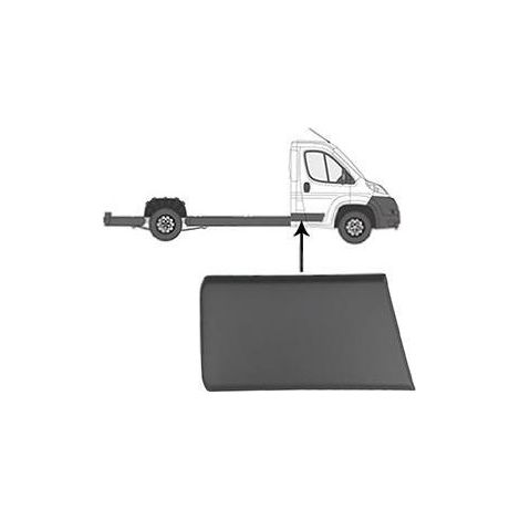 Moulure droit grise Pickup Fiat Ducato depuis 2006