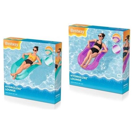 KLVGTIFS PUMatelas - BESTWAY - Aqualounge - Semi-immergé - 160 X 84 cm - Confortable en piscine (1/5)