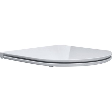 Wiesbaden abattant wc de WC Flatline softclose et quick release brillant blanc (1/5)