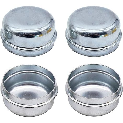 pezzi di coprimozzo ruota per rimorchio, copripolvere adatto per rimorchio utilitario, barca da pesca, barca a vela, 5 cm (2 pollici)
