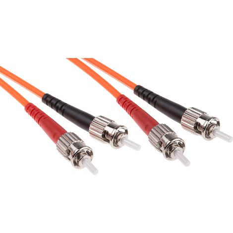 Câble fibre optique RS PRO 25m Avec connecteur / ST, OM1 Multi-mode ( Prix pour 1 )