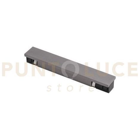 GBIC46 CONNETTORE LINEARE ELETTRICO BINARIO 48V INCASSO-SUPERFICIE BLACK NICKEL