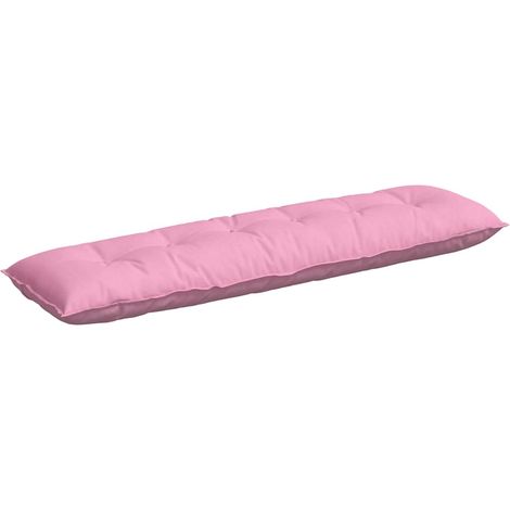Coussin de Dos Rose 180 x 19 x 50 cm tissu