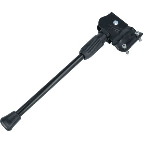 vhbw Fahrrad-Seitenständer, Fahrrad-Ständer Höhe: 35cm schwarz kompatibel mit Fahrräder, Mountainbikes mit KSA 40 Aufnahme