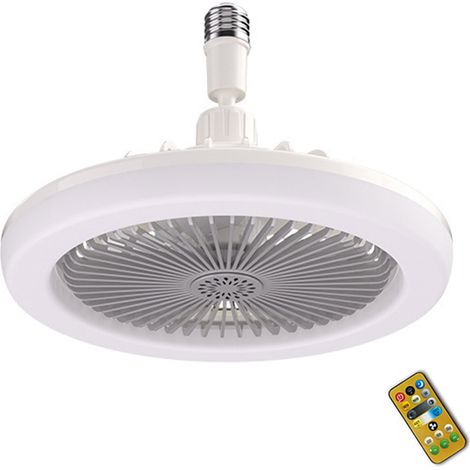 Moderne Aromatherapie-Hängeleuchte mit Ventilator (E27), Fernbedienung, einstellbarer Farbtemperatur, dimmbarem Nachtlicht, 3 Windgeschwindigkeiten, 1/2/4-Stunden-Timer