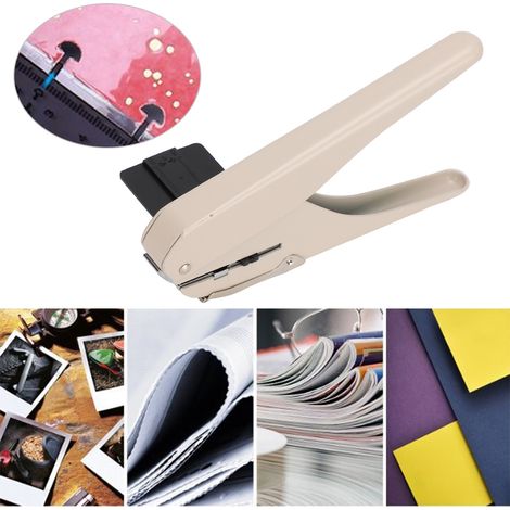 Perceuse Manuelle Créative pour Pages de Journal Trous Champignon DIY (1/5)