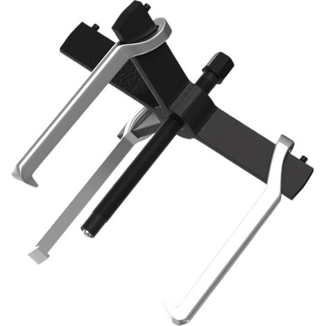 Extracteur de Roue dentée - 10/15/20 cm - Multifonction - Outil de Moto très résistant - Extracteur de Pompe de puits - pour Roue, Disque de Frein, Embrayage, dommages accidentels, mécanicien, Quad (1/5)
