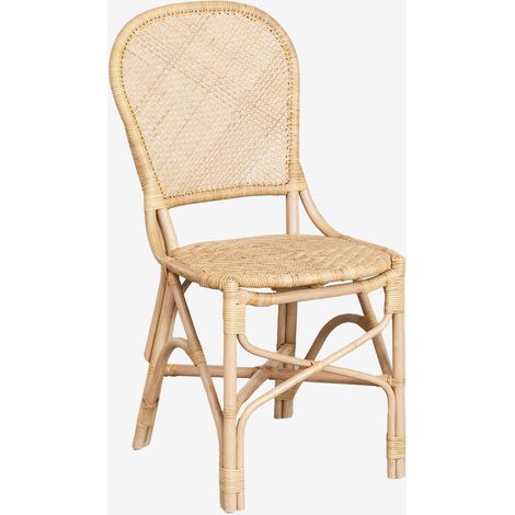 Sedia da pranzo in rattan Zariel SKLUM