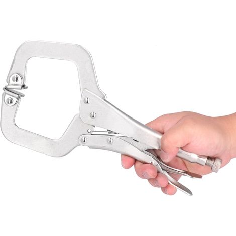 Pince de verrouillage CClamp robuste pour le raccordement de pièces de soudage et de meulage (1/5)