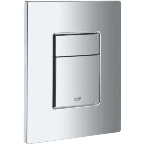 BARKBUSTERS For Grohe Skate Cosmopolitan Dual Flush Plate, Matt Chrome (38732P00) (1/4)