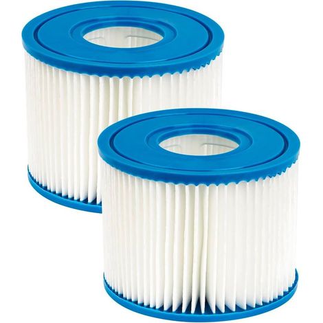 Lot de 2 filtres de piscine pour cartouche Intex PureSpa Type S1 pour cartouche de filtre de piscine gonflable PureSpa 29001E (1/5)