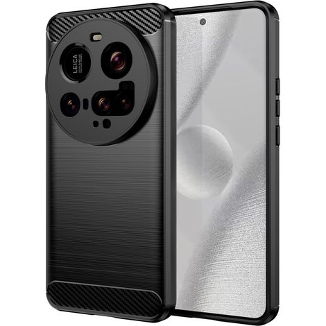Custodia per Xiaomi 15 Ultra, Carbonio, Nero (1/5)