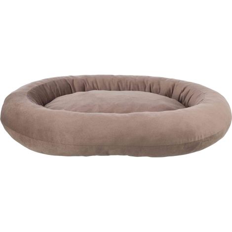 Panier pour Chien Ovale Talia 120 x 95 cm en Marron - Coussin Douillet pour Chien au Toucher Velours Fin - Panier pour Chien pour Grands Chiens - antidérapant et Lavable - 37836