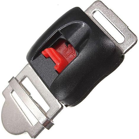 Boucle de fixation rapide pour sangle de casque de moto - Neuve (1/4)