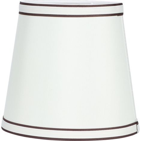 Haushaltsstoff-Kronleuchter-Lampenschirm, Wandbehang, Pendelleuchte, Lampenschirm, Beige (1/5)