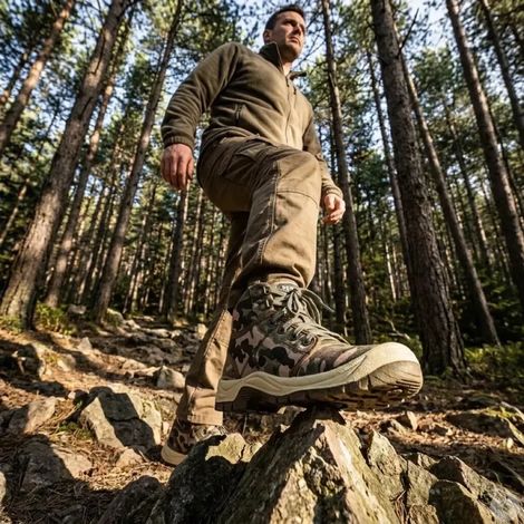 Chaussures sécurité Desert montantes camo norme S3 (1/5)